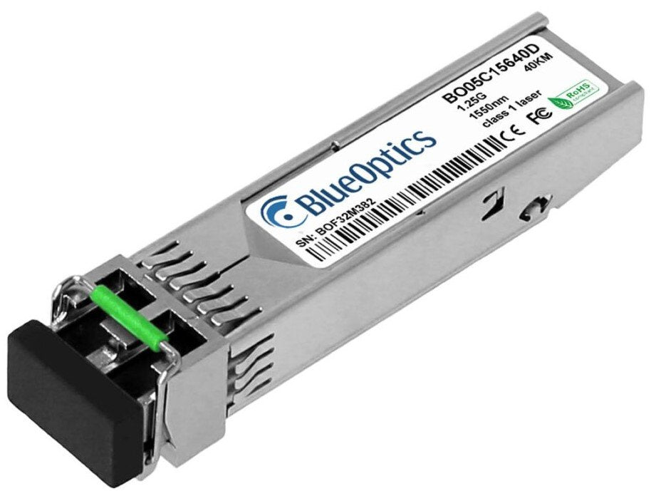 Blueoptics Zyxel Sfp-Zx-40 Blueoptics Bo05c15640d Sfp Transceiver, 1000base-Ex, Singlemode Fiber, 1550nm, 40km