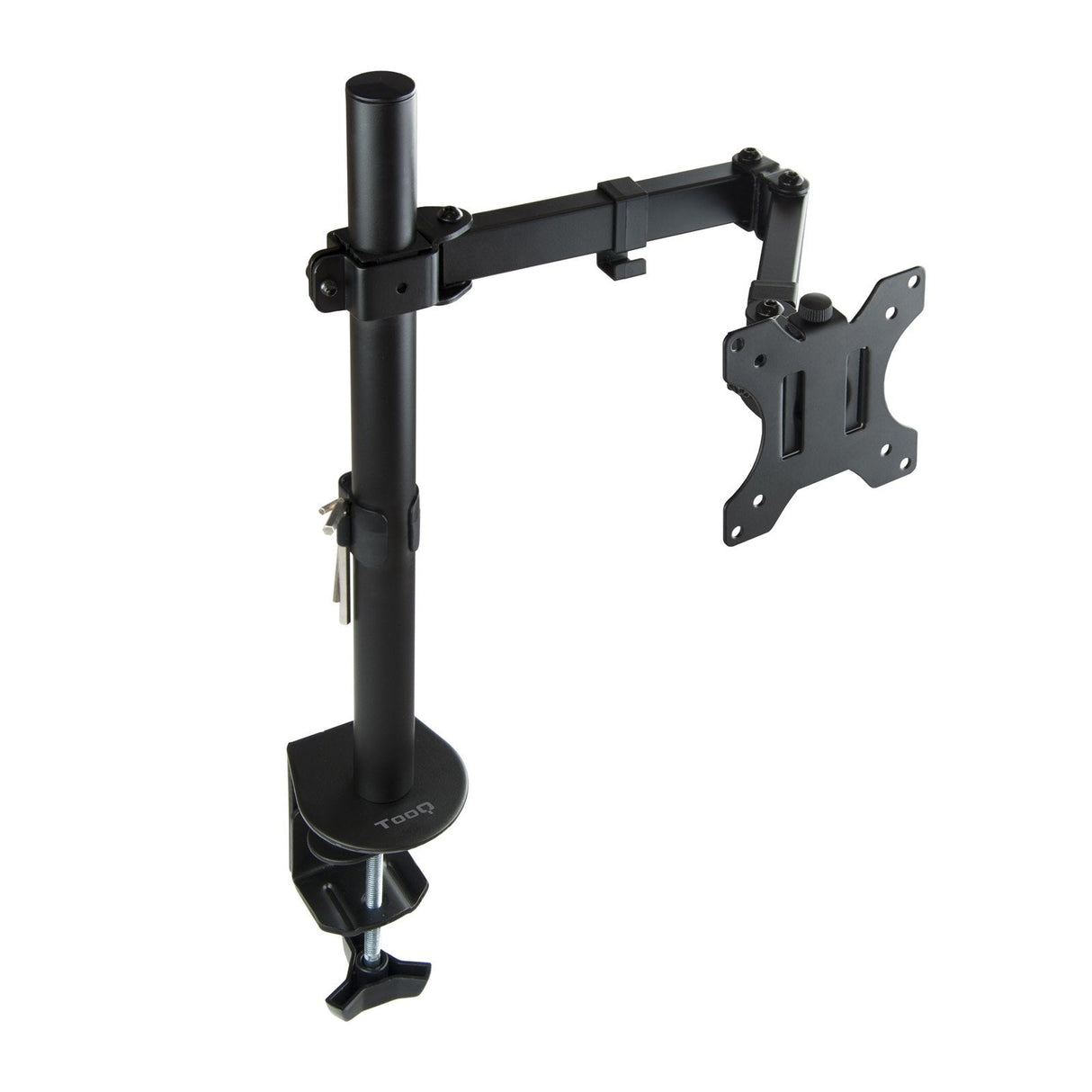 Tooq Soporte De Mesa Con Brazo Articulado Para Monitor De 13"-32" - Giratorio E Inclinable - Gestion De Cables - Peso