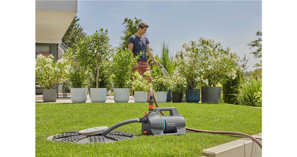 Bomba De Jardín Gardena 4300 Silenciosa