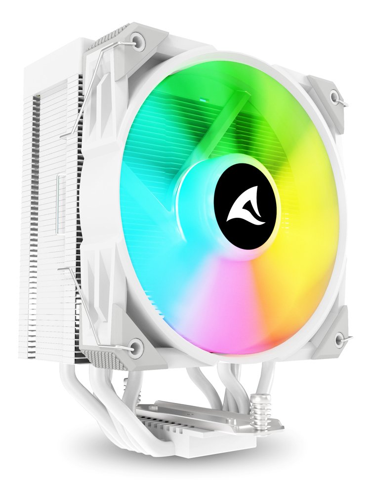 EAN 4044951042036 - Sharkoon A50 RGB Procesador Refrigerador de aire 12 cm Blanco 1 pieza(s) imagen 1