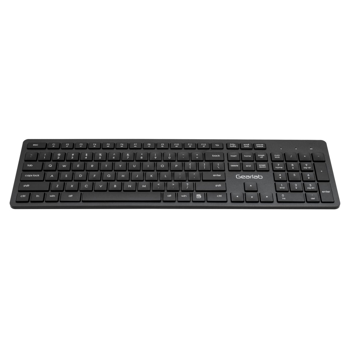 Gearlab Glb212202 Teclado Usb Qwerty Internacional De Ee.Uu. Negro