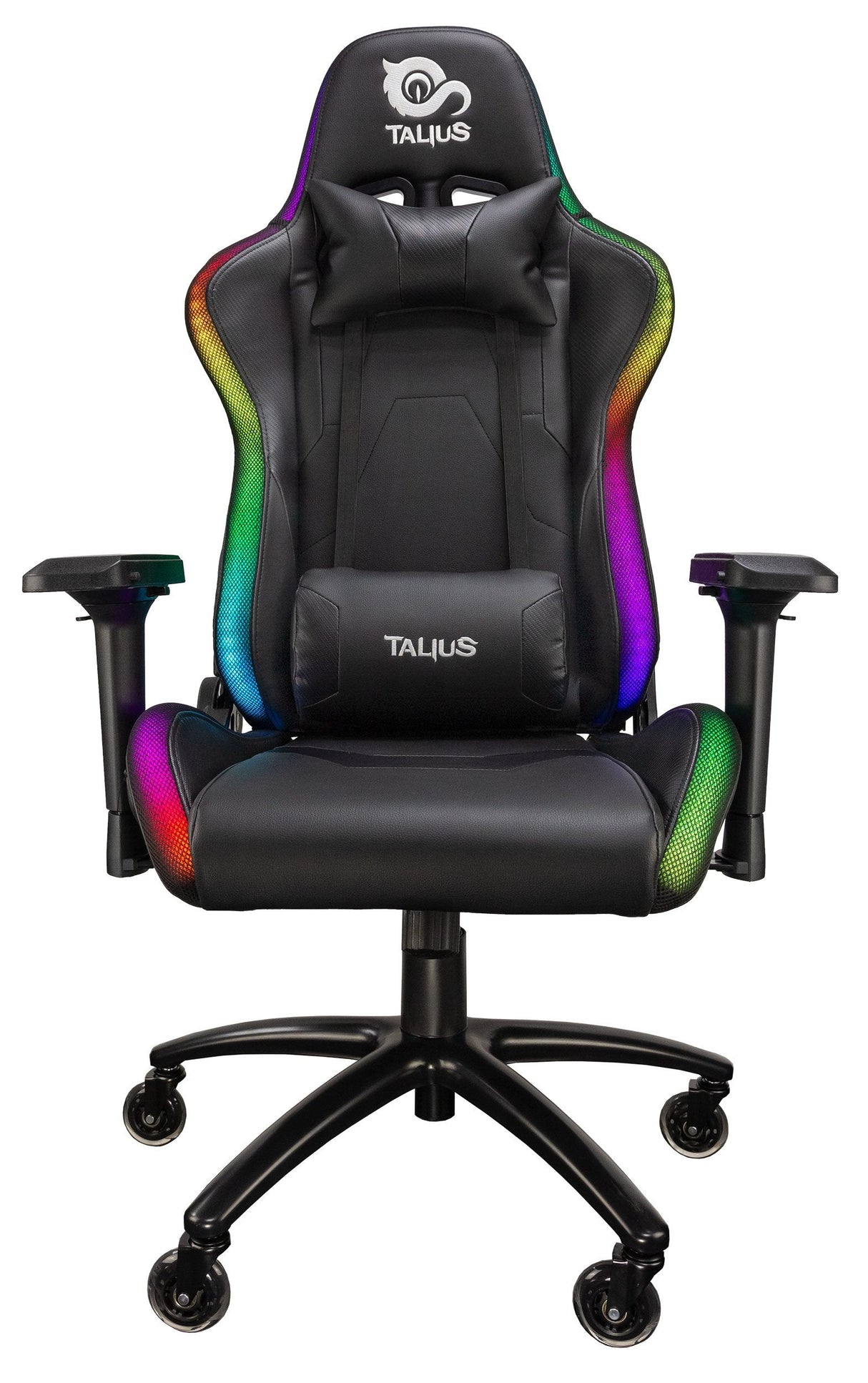 Talius Silla Camaleon Gaming Rgb, 4d,Frog, Base Metal,Ruedas 75mm Silicona,Gas