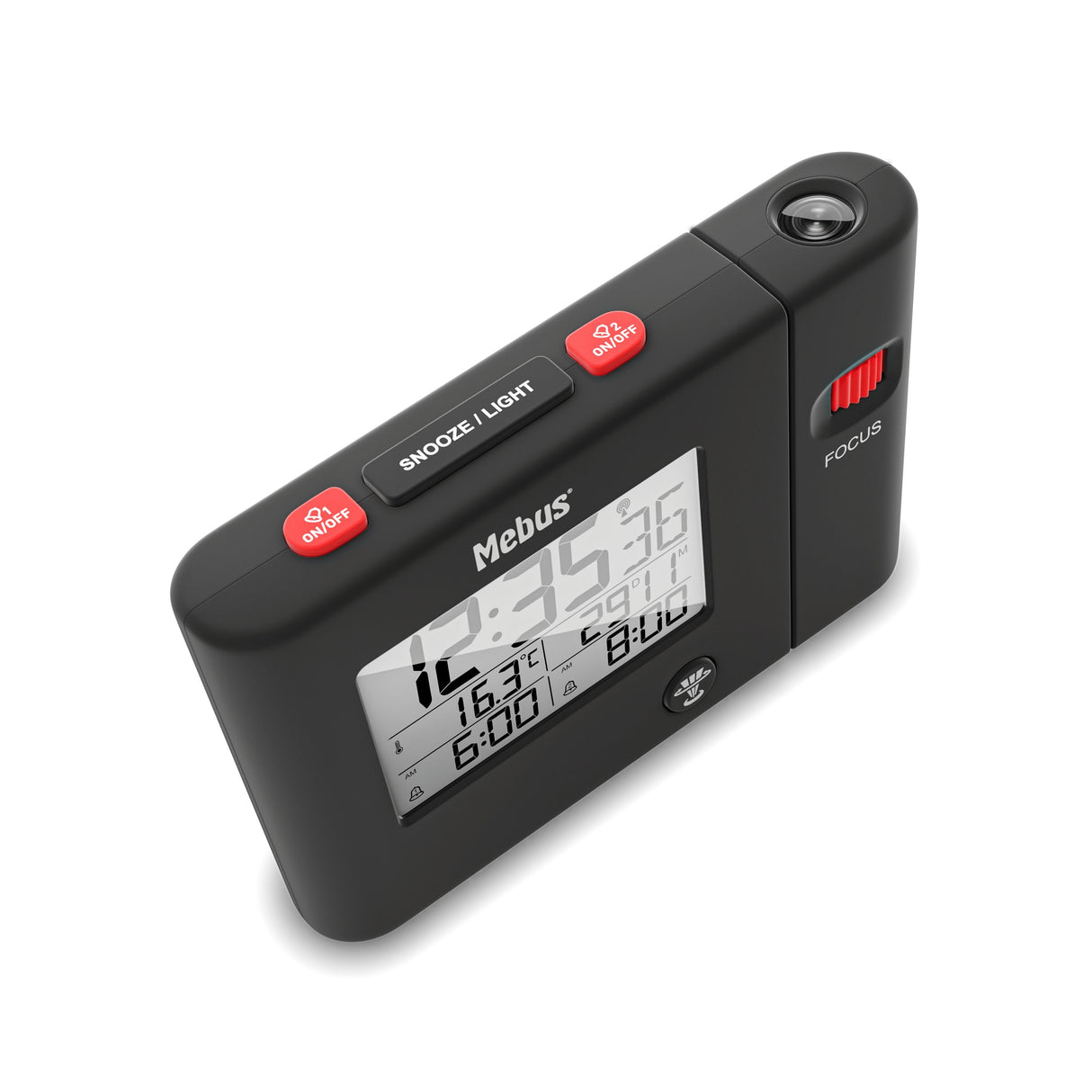 Despertador Mebus 25795 Funk-Projektionswecker