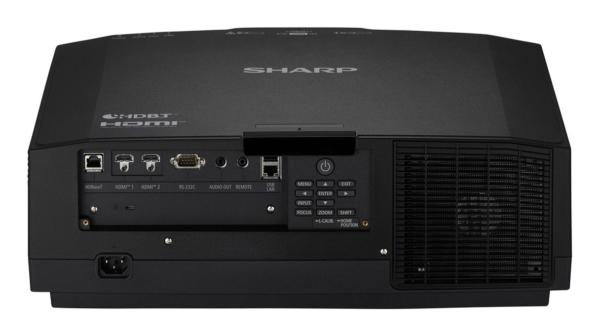 Model Xp-V801u-B Installation Projector Wuxga 8000lm Lcd Laser Light Source Black Cabinet