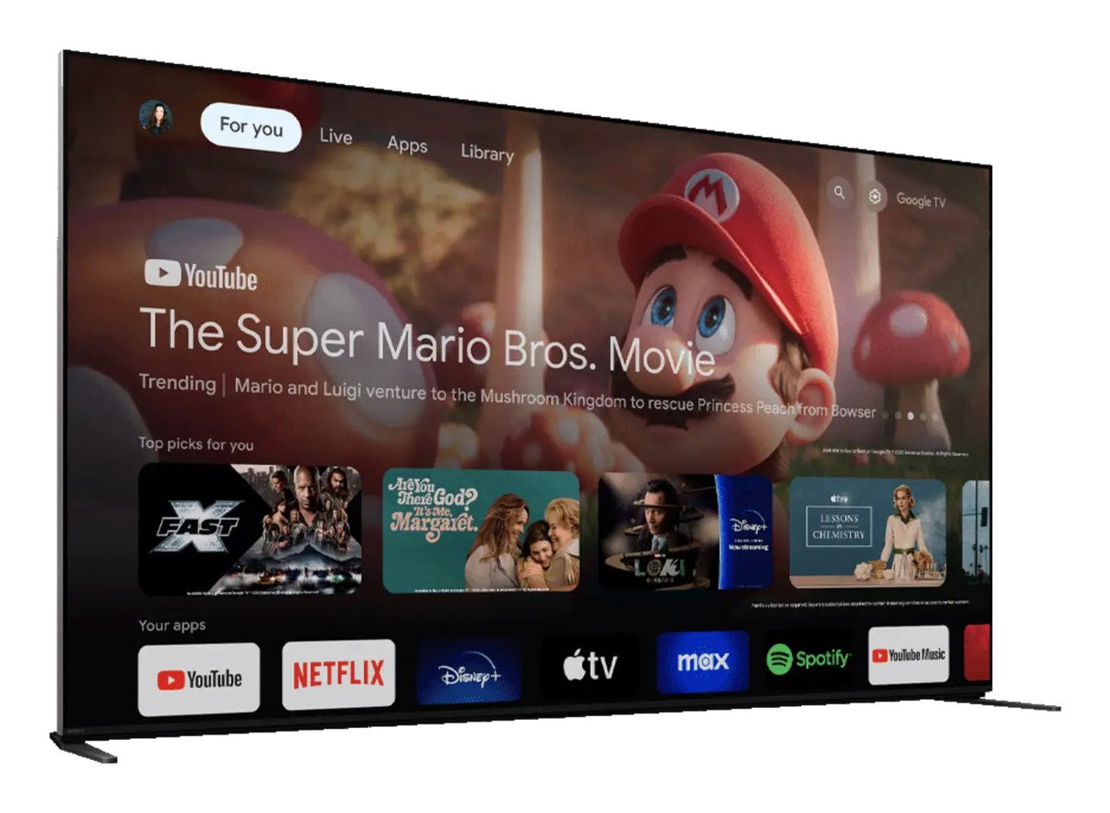 Televisor Sony K-65xr90 Smart Tv 65" Mini Led 120hz Uhd 4k Hdr