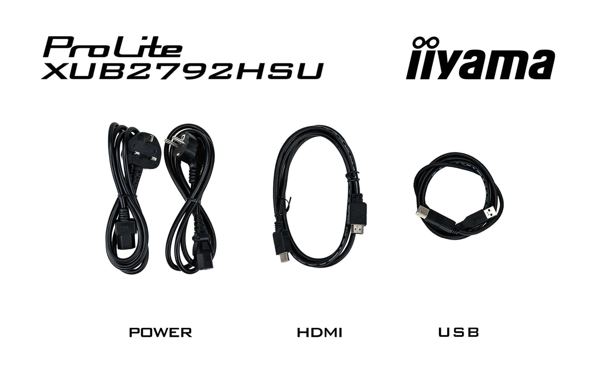 EAN 4948570123360 - iiyama ProLite XUB2792HSU-W6 pantalla para PC 68,6 cm (27") 1920 x 1080 Pixeles Full HD LED Blanco imagen 14