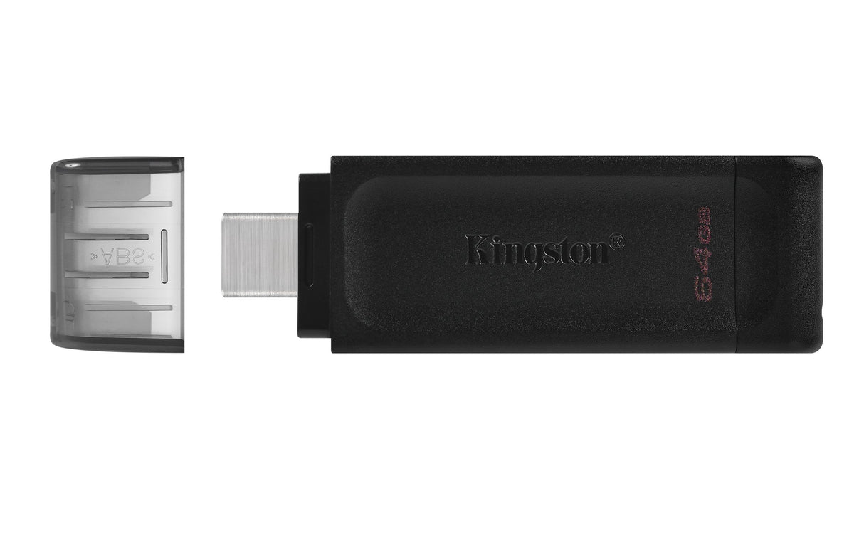 EAN 0740617305302 - Kingston Technology DataTraveler 70 unidad flash USB USB Tipo C 3.2 Gen 1 (3.1 Gen 1) Negro imagen 3