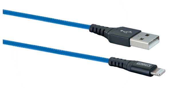 Schwaiger Usb-Cable 2.0 M. A->Apple Lightning 1,2m Azul