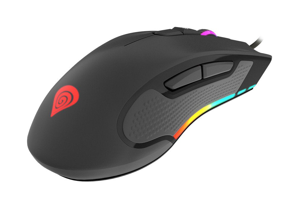 Natec Genesis Krypton 800 Ratón Óptico 10200 Dpi Ambidextro