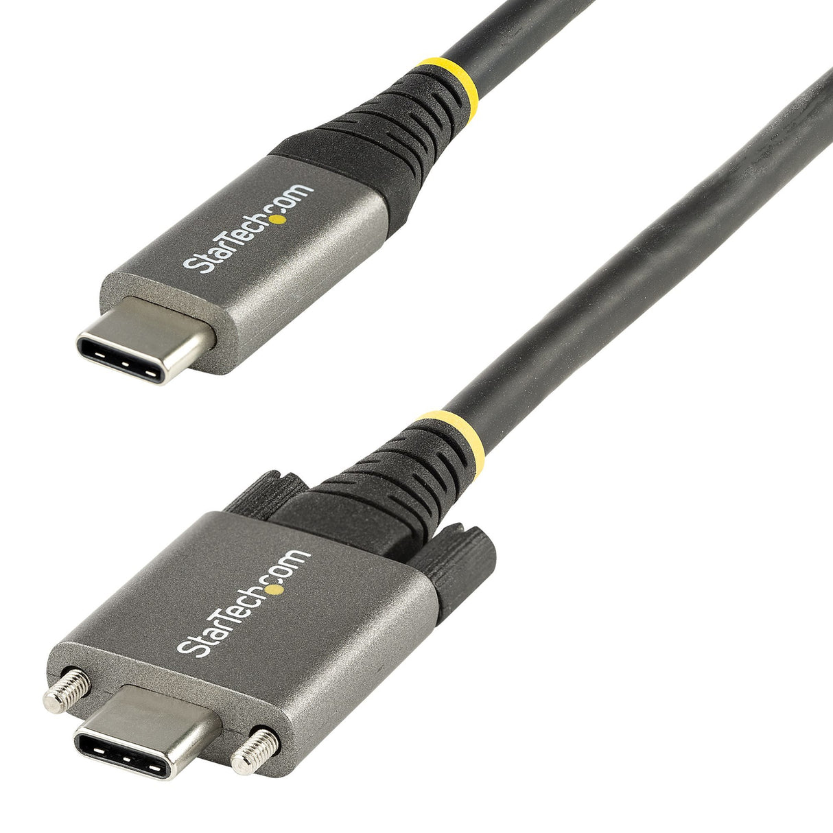 EAN 0065030892957 - StarTech.com USB31CCSLKV50CM cable USB USB 3.2 Gen 2 (3.1 Gen 2) 0,5 m USB C Gris, Negro imagen 1