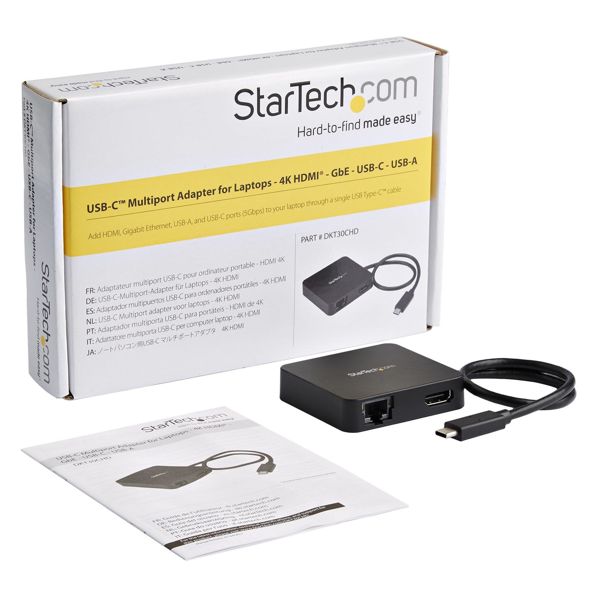 EAN 0065030868266 - StarTech.com DKT30CHD base para portátil y replicador de puertos Alámbrico USB 3.2 Gen 1 (3.1 Gen 1) Type imagen 7