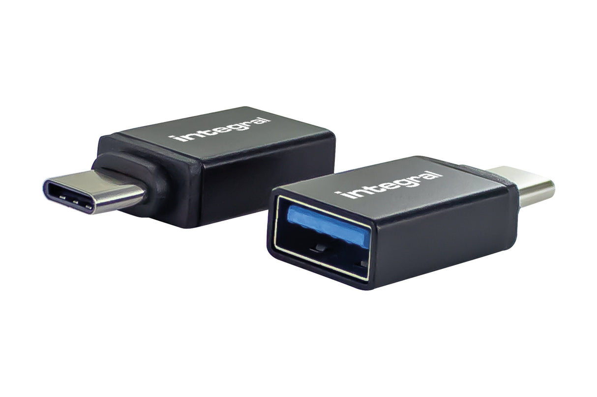 Cable Gender Changer Usb Type-A Usb Type-C Black
