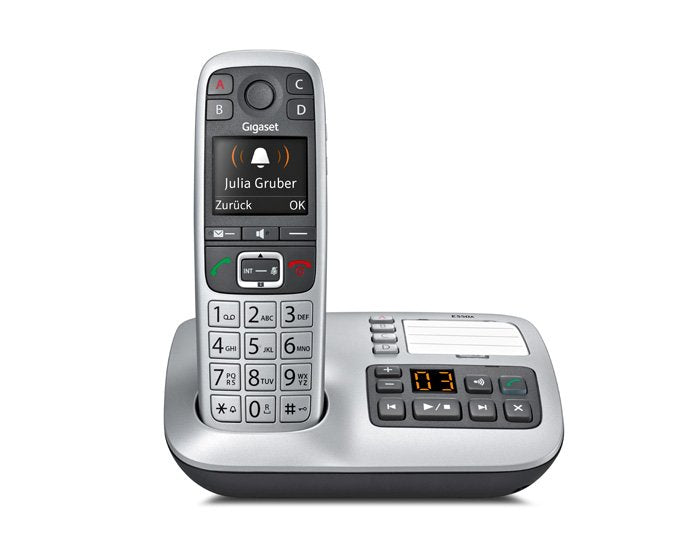 EAN 4250366848655 - Gigaset E560A teléfono Teléfono DECT Identificador de llamadas Negro, Plata imagen 2