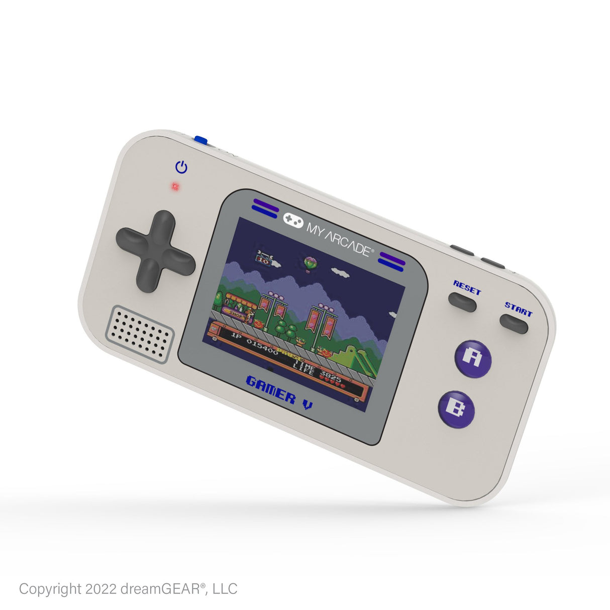 EAN 0845620039203 - dreamGEAR My Arcade Gamer V Classic (220 in 1) Gray & Purple imagen 6