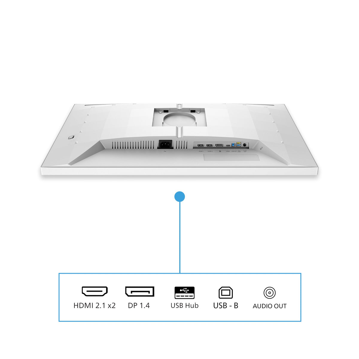 EAN 8721038004311 - Philips Evnia 5000 pantalla para PC 68,6 cm (27") 3840 x 2160 Pixeles 4K Ultra HD LCD Blanco imagen 4
