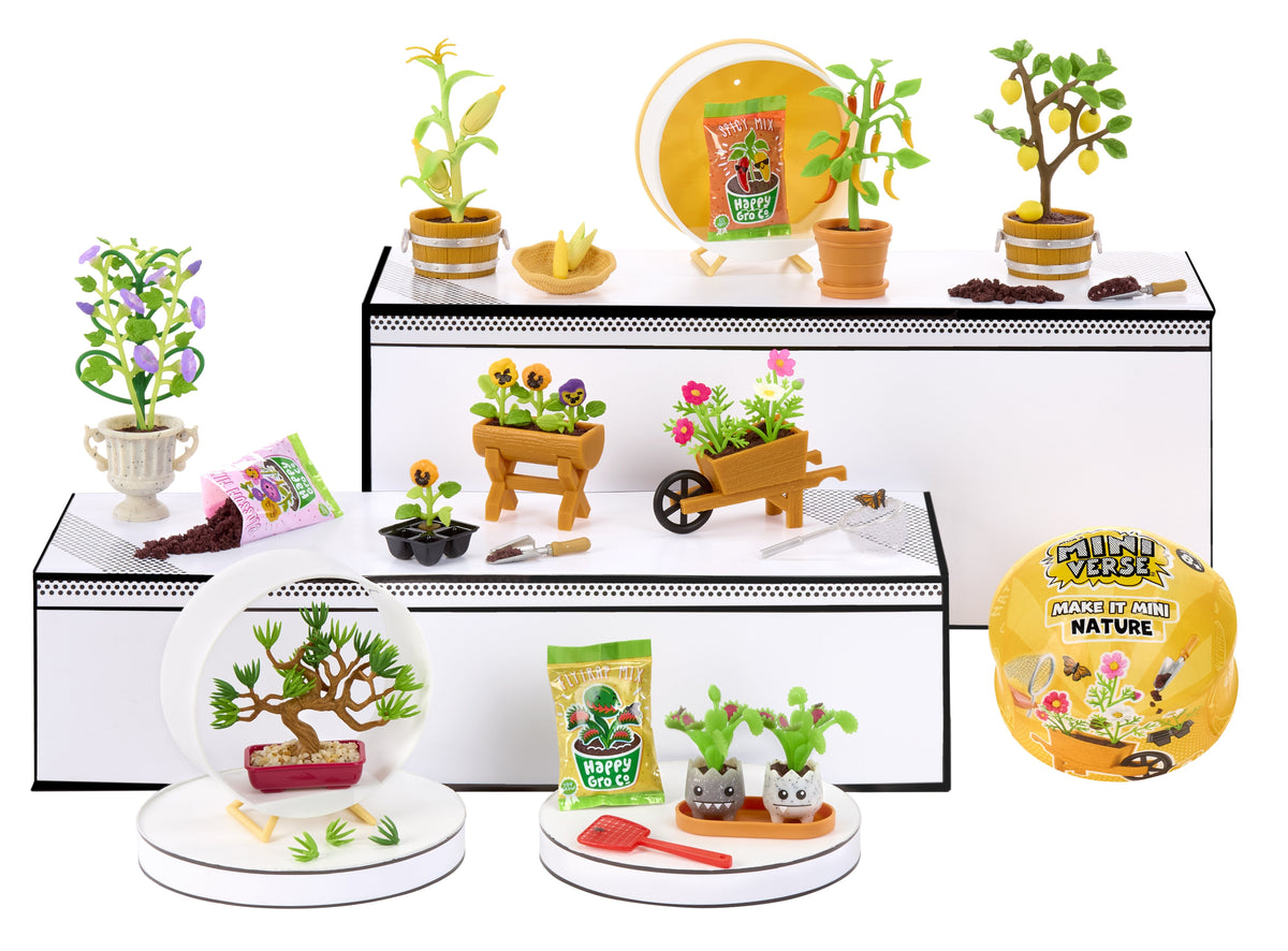 Mga Entertainment Miniverso De Mga: Make It Mini Nature Series 3 Mini Coleccionables, Elaboración De Artículos Variados 546962-Euc