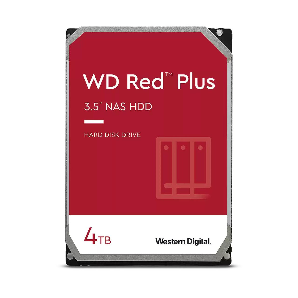 EAN 0718037899794 - Western Digital Red Plus disco duro interno 4 TB 5400 RPM 256 MB 3.5" Serial ATA III imagen 1