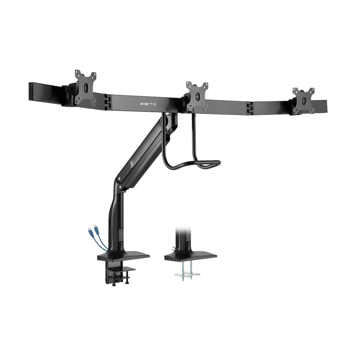 EAN 0037332268242 - Tripp Lite DMPDT1732AM soporte para monitor 81,3 cm (32") Escritorio Negro imagen 1