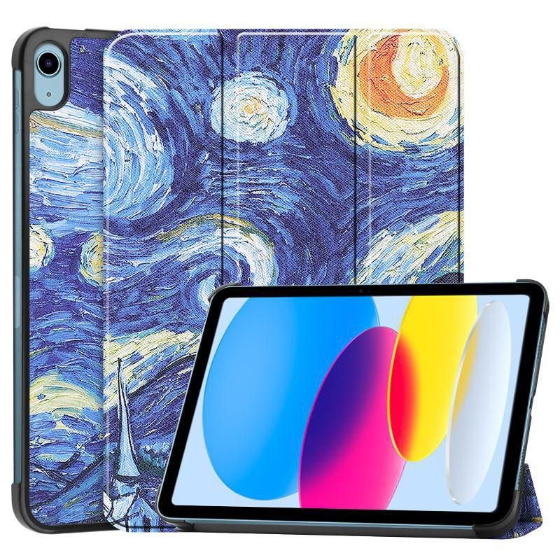 Coreparts Tabx-Ip10-Cover13 Funda Para Tablet 27,7 Cm (10.9") Libro Azul, Verde, Naranja, Blanco, Amarillo