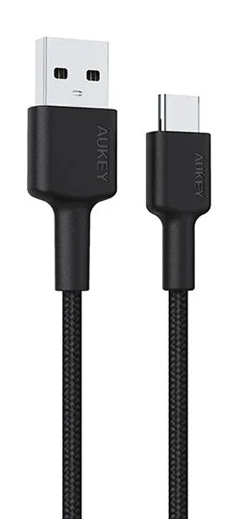 EAN 0608119201181 - AUKEY CB-CD30 cable USB 0,9 m USB A USB C Negro imagen 1