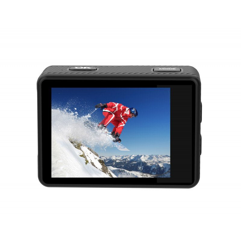 Cámara Digital Deportiva Sunstech Adventure 4k 16mp Ángulo De Visión 170 Negra