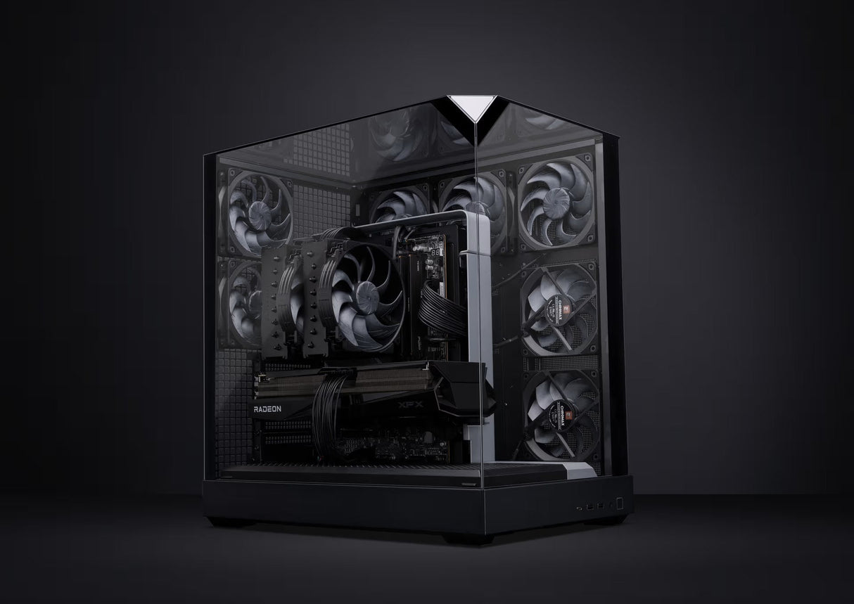 Ventilador Pc Noctua Nf-A12x25 G2 Pwm Chromax.Negro (Negro, Pwm-Anschluss, 120 Mm) Nf-A12x25 G2 Pwm Chromax.Negro