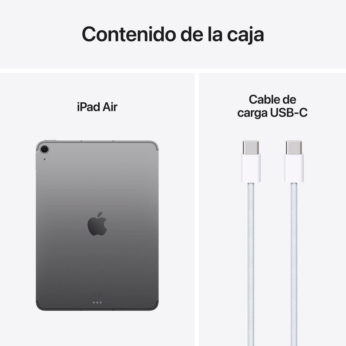 EAN 0195949988936 - Apple iPad Air 5G Apple M TD-LTE & FDD-LTE 1 TB 27,9 cm (11") 8 GB Wi-Fi 6E (802.11ax) iPadOS 18 Gris imagen 10