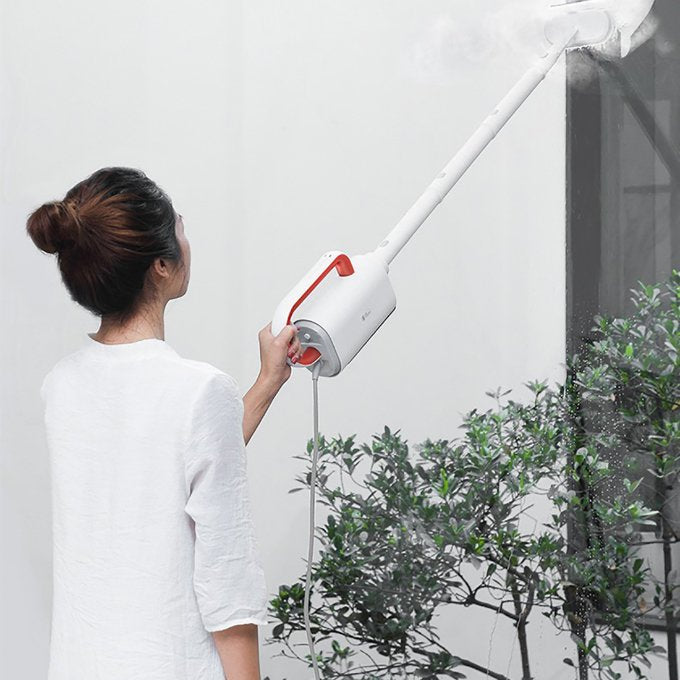EAN 6955578033810 - Deerma ZQ610 limpiador a vapor Fregona a vapor 0,23 L 1600 W Rojo, Blanco imagen 13