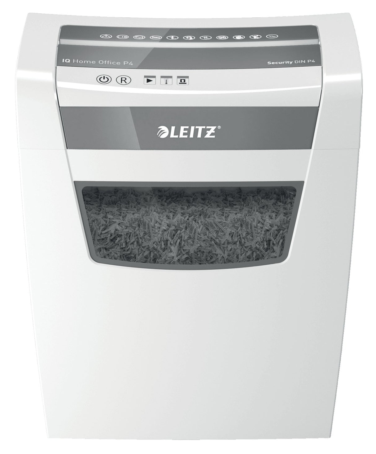EAN 4002432118939 - Leitz IQ Home Office P-4 triturador de papel Corte en partículas 58 dB 22 cm Blanco imagen 2