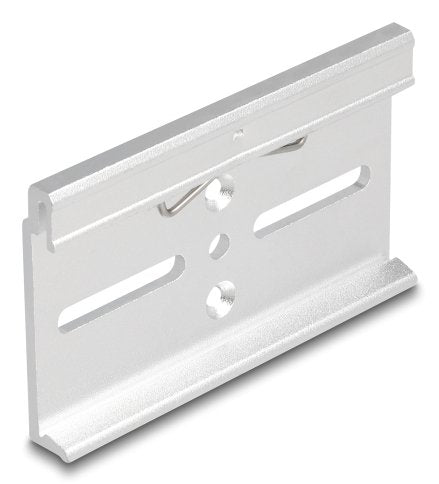 Aluminium Montageclip Für Hutschiene 80,0 X 47,8 Mm Silber