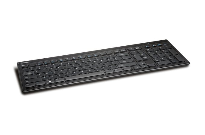 Teclado Español Kensington Slim Rf Inalámbrico Qwerty Negro