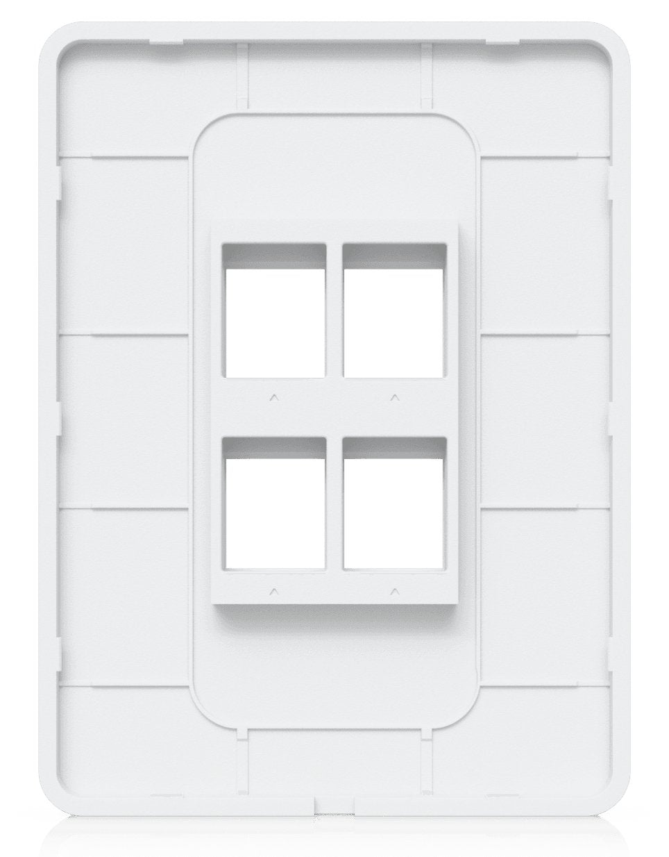 Universal Keystone Wall Plate With Paintable Cover For A