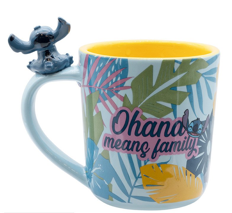 Taza 3d Abystyle Disney Stitch Hawaiano