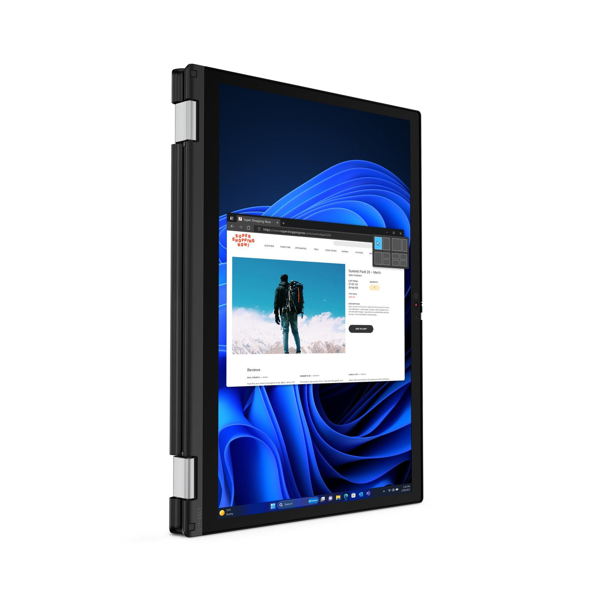 Portátil Lenovo Thinkpad L13 2-In-1 Gen 5 Ultra 5 125u 16gb 512gb Ssd 13.3" W11pro