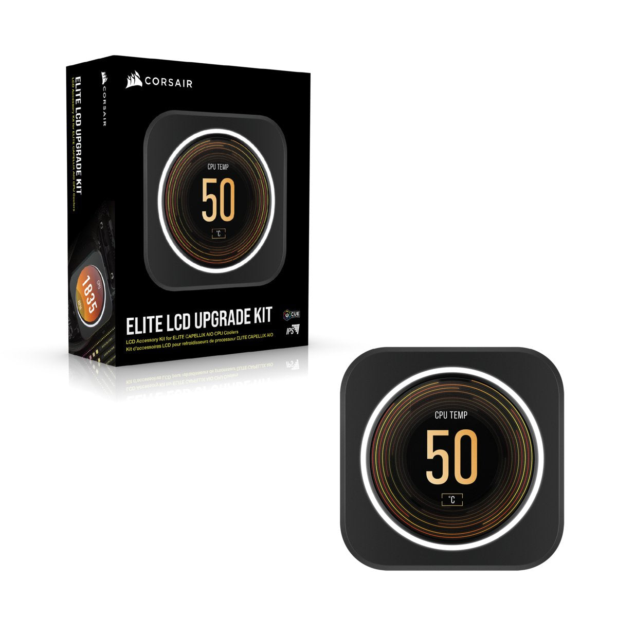 Corsair Icue Elite Lcd-Display Upgrade Kit - Negro