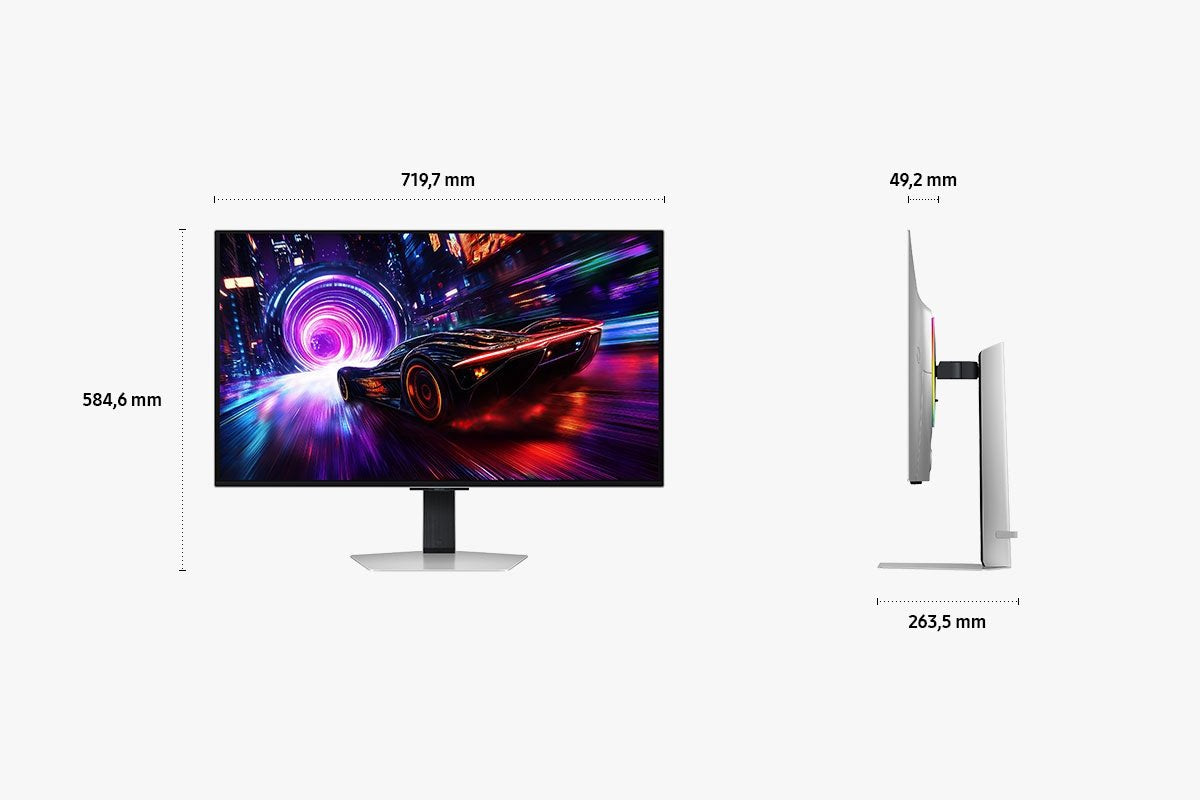 EAN 8806095968858 - Samsung S32FG814SU pantalla para PC 81,3 cm (32") 3840 x 2160 Pixeles 4K Ultra HD OLED Plata imagen 5