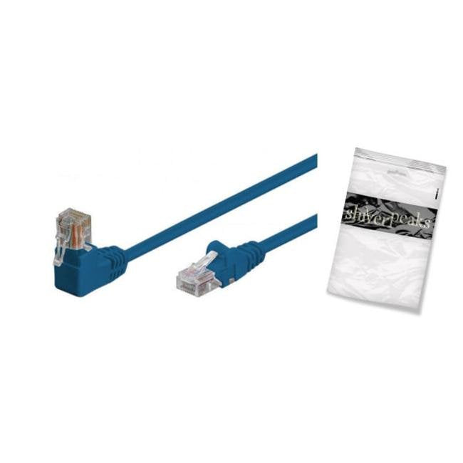 Shiverpeaks Cable De Red Cat6 S/Ftp Pimf Winkel-Recto Azul 10m
