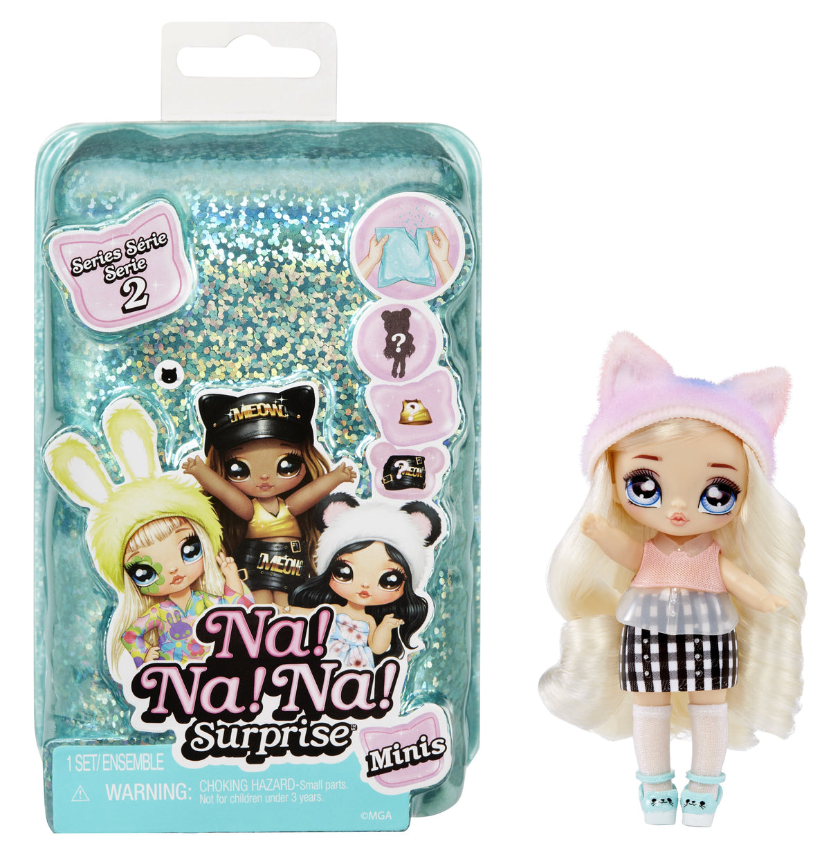 EAN 0035051591955 - Na! Na! Na! Surprise Minis Assortment Series 2 in PDQ imagen 10