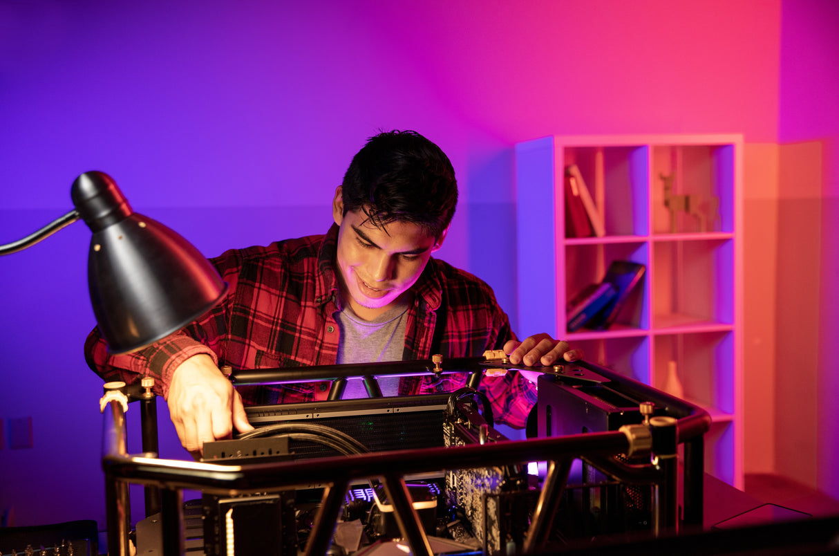 Memoria Kingston Fury 128 Gb Ddr5 6800 (4x 32 Gb) Kf568r34rb2k4-128, Renegade Pro, Intel Xmp Kf568r34rb2k4-128 Negro