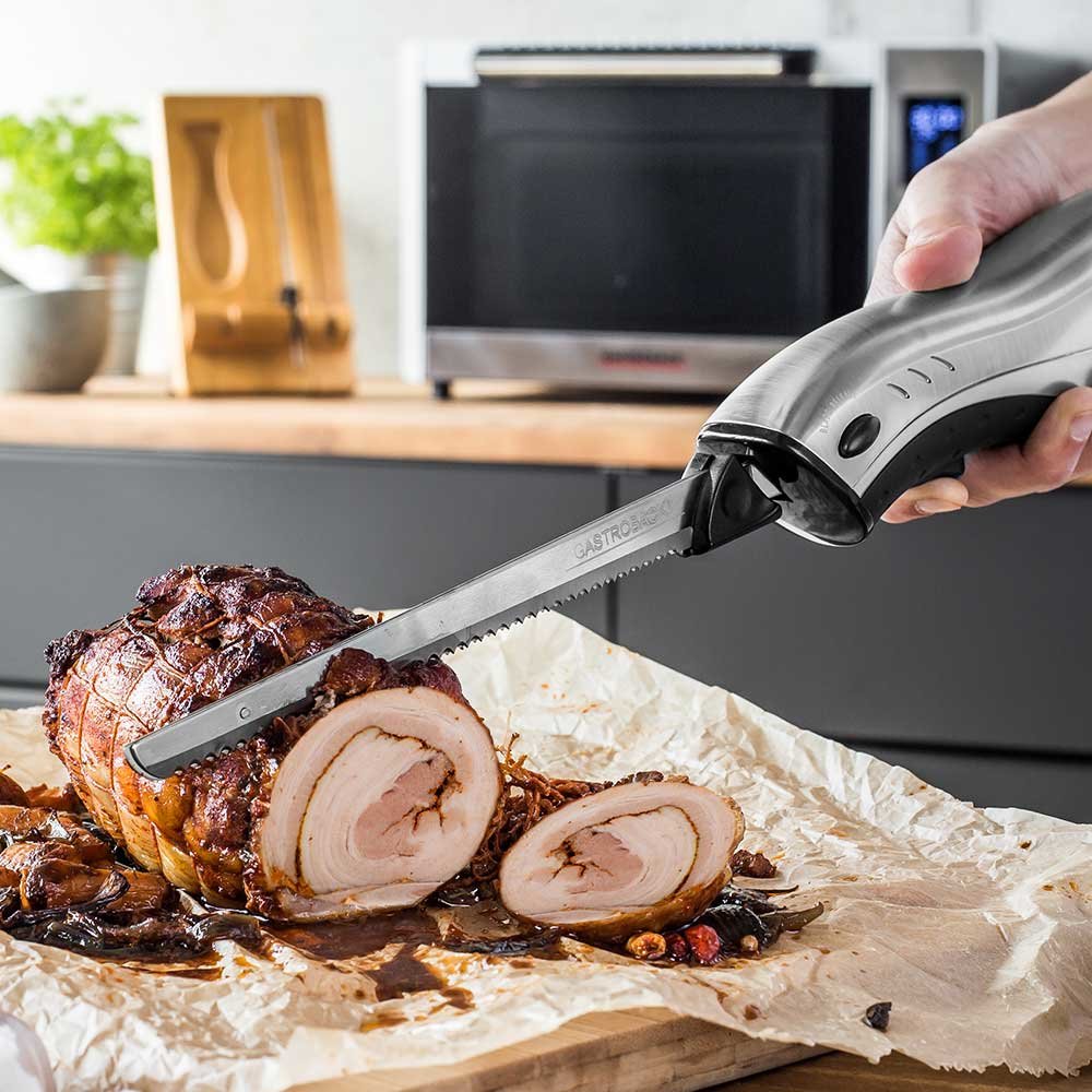 EAN 4016432416001 - Gastroback Home Culture Design cuchillo eléctrico 120 W Plata imagen 6