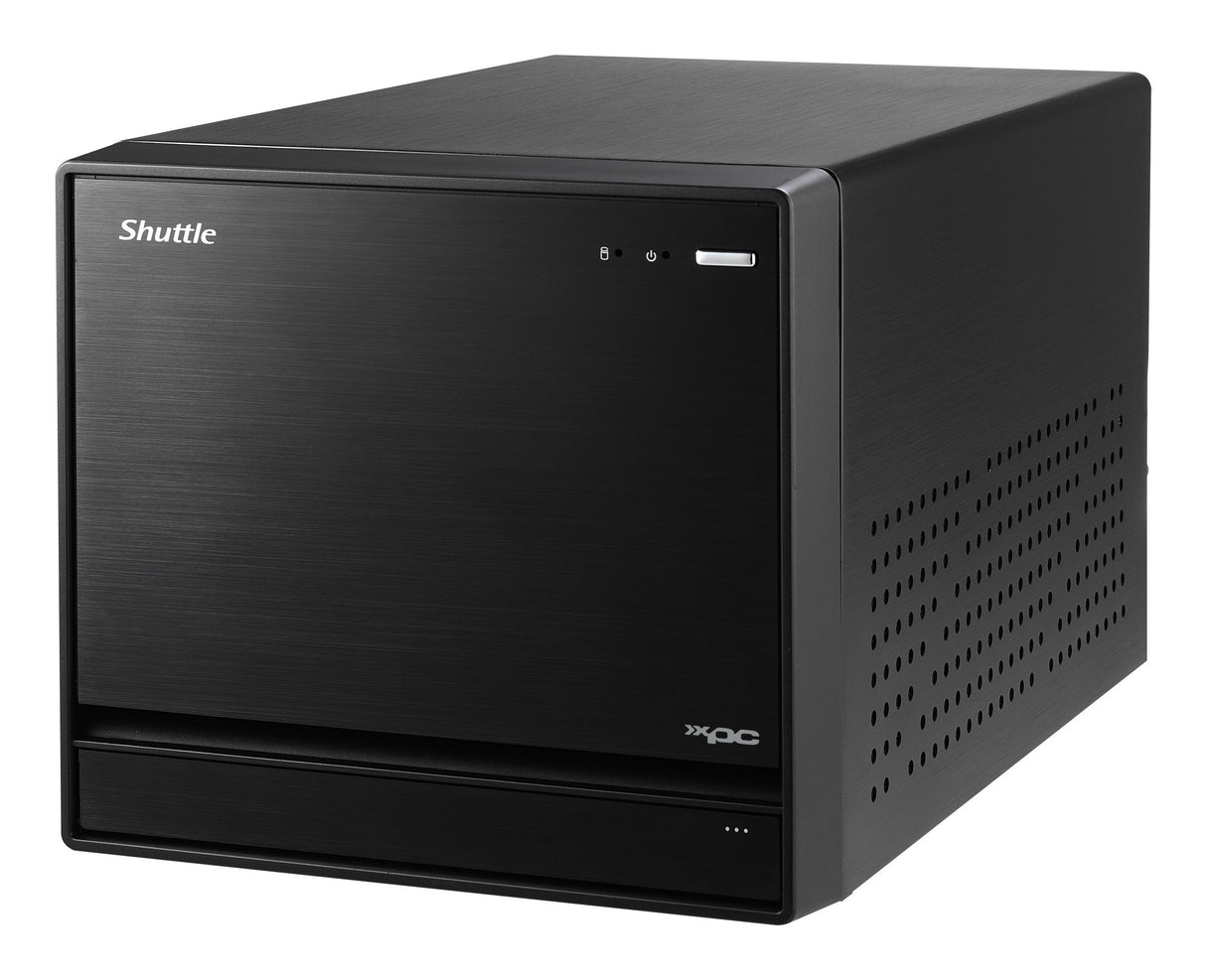 EAN 0887993005447 - Shuttle XPC cube SW580R8 PC/estación de trabajo barebone Cubo Negro Intel W580 LGA 1200 (Socket H5) imagen 2