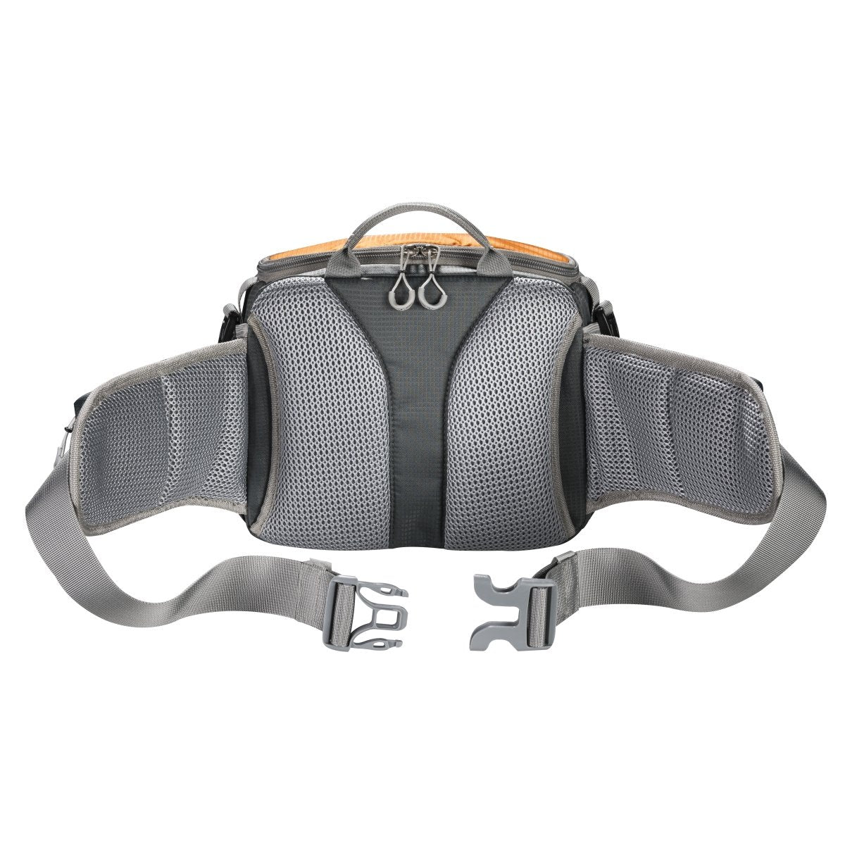EAN 4250234505833 - Mantona 20583 estuche para cámara fotográfica Estuche con correa de transporte Gris, Naranja imagen 3