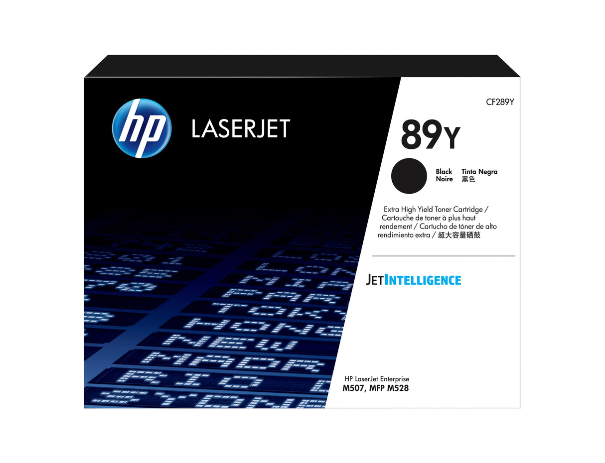 EAN 0192018046641 - HP 89Y Extra High Yield Black Original LaserJet Toner Cartridge cartucho de tóner 1 pieza(s) imagen 1