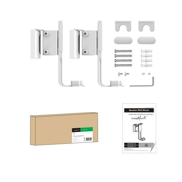 EAN 4251364723821 - PureLink PM-SOM-101 soporte de altavoz Pared Blanco imagen 3