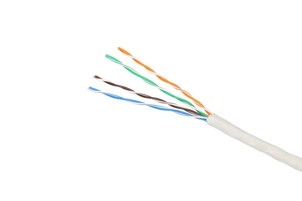 Cable De Red Extralink Cat5e Utp (U/Utp) V2 Indoor Twisted Pair 100m Gris