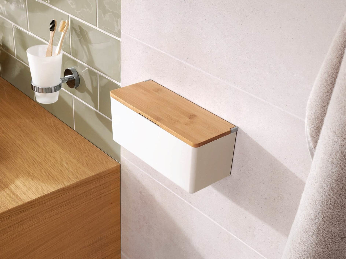 EAN 4063565154157 - TESA BABOO Beige, Blanco Plástico Organizador de baño imagen 5