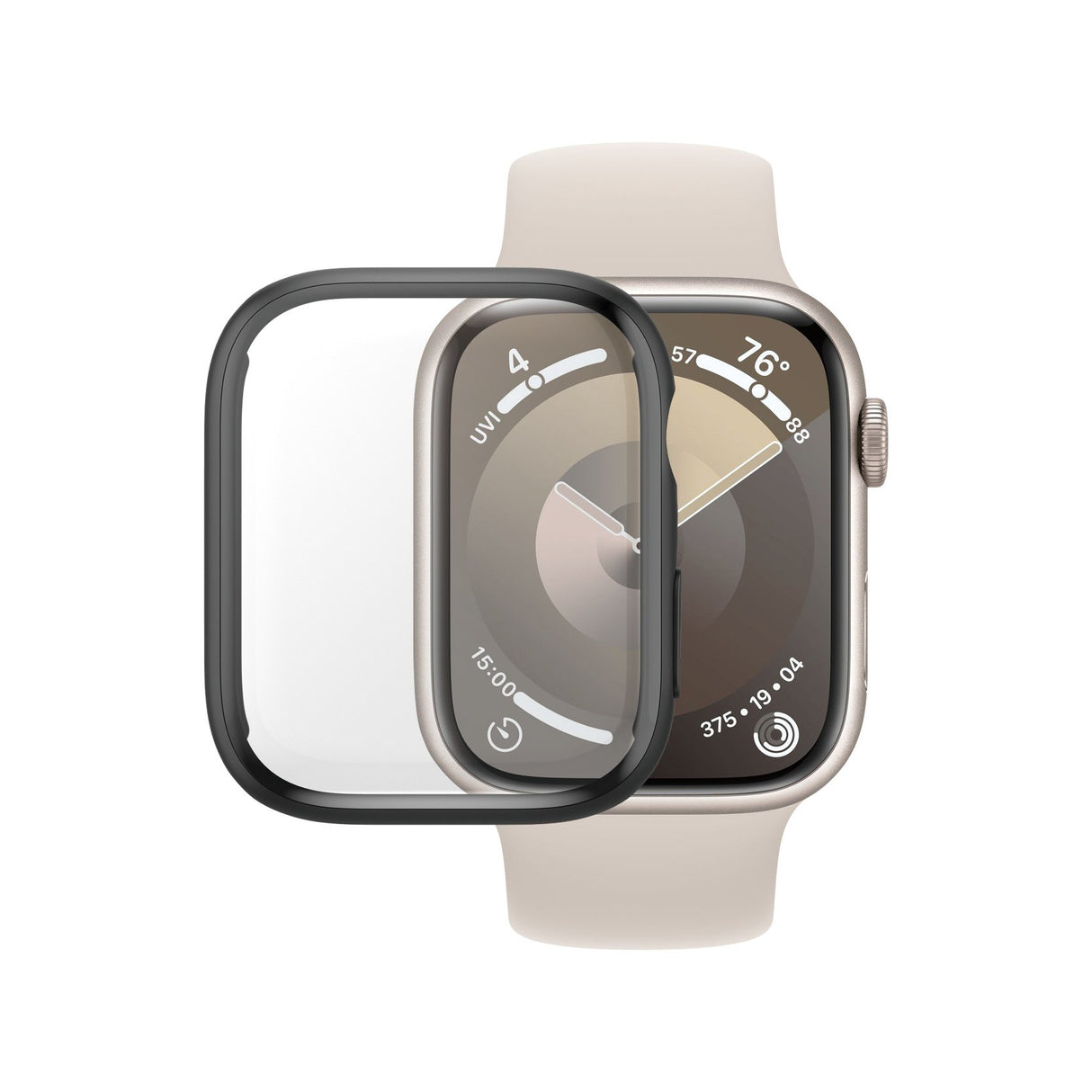 EAN 5711724036903 - PanzerGlass ® Full Body Black w. D3O® Apple Watch Series 9 | 45mm Protector de pantalla 1 pieza(s) imagen 1