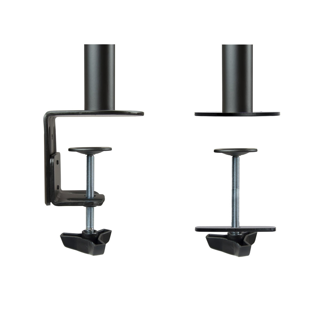 Tooq Soporte De Mesa Con Brazos Articulados Para 2 Monitores De 13"-32" - Giratorio E Inclinable - Gestion De Cables -