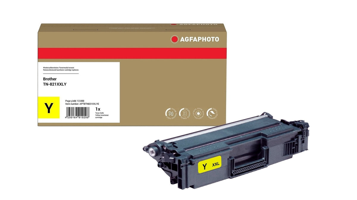 Agfa Photo Tóner Amarillo Aptbtn821xxlye 12000 Copias