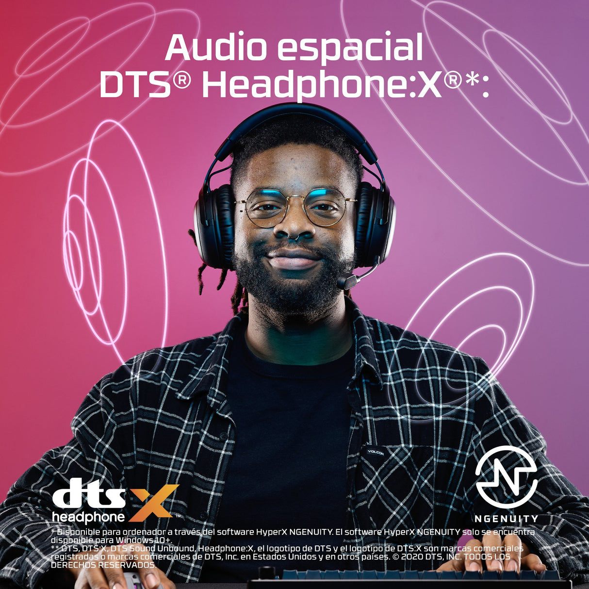 EAN 0198415435590 - HyperX Cloud III S Wireless Black Gaming Headset Inalámbrico Diadema Juego Bluetooth imagen 8